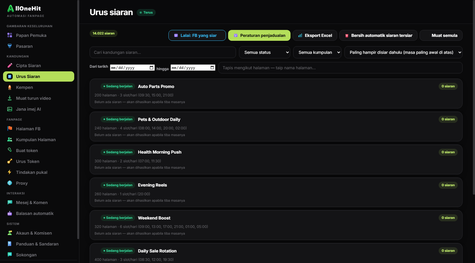 Urus siaran